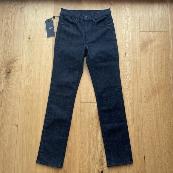 NWT  Rag & Bone Indigo Cigarette Leg Skinny Jeans - 24 - Picture 6 of 12